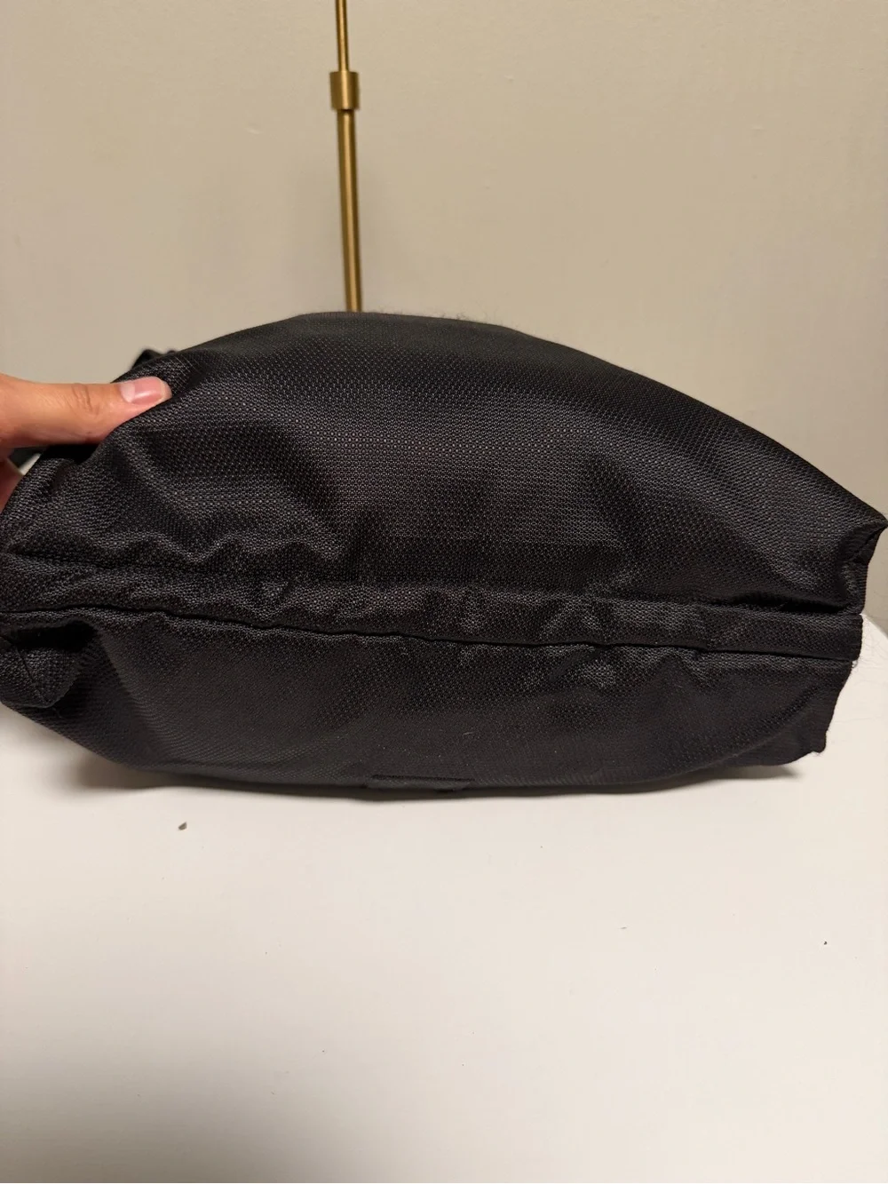TUMI Collister Square Messenger Bag 0503C Carbon Black Crossbody Organizer
